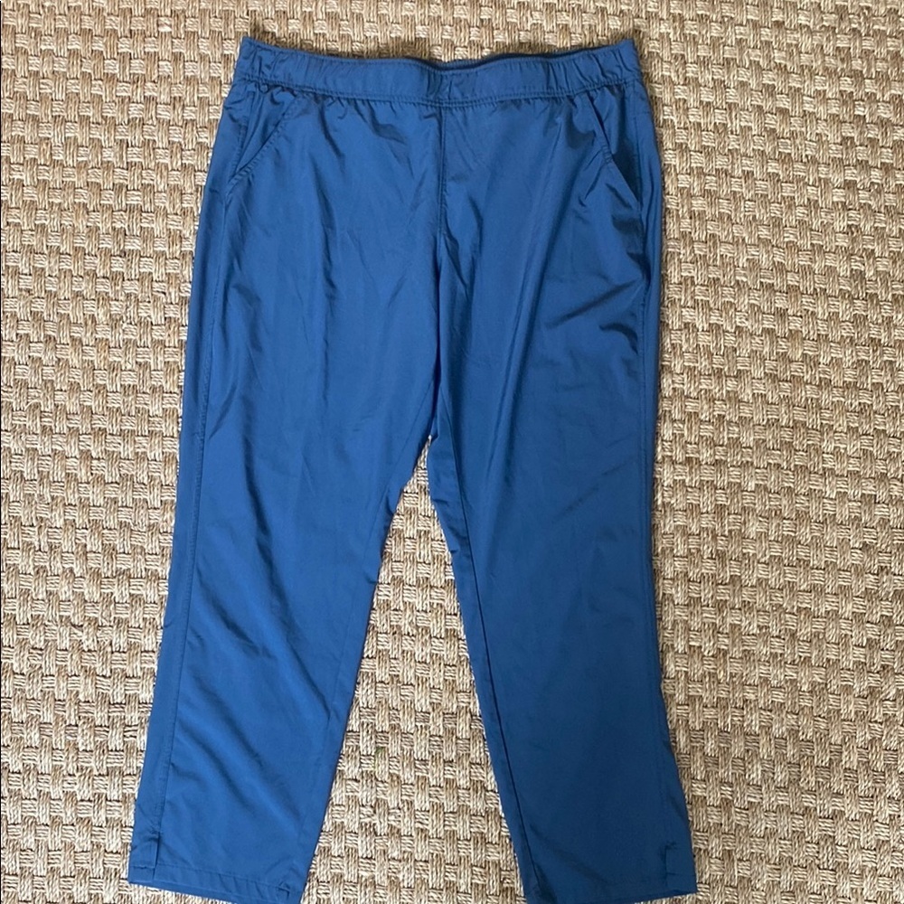 Eddie Bauer Blue Departure Ankle Preformance Pants sz XL